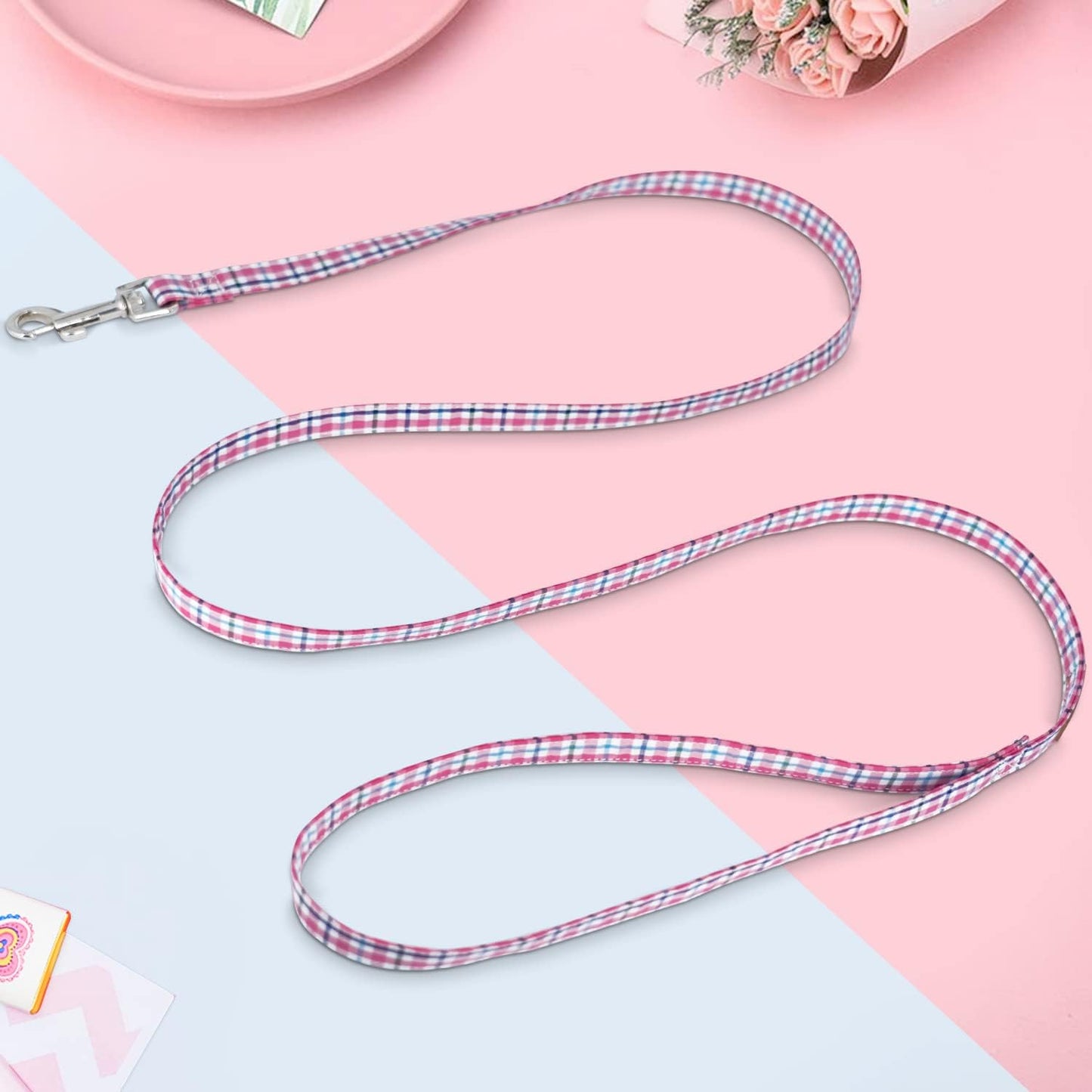 Soft Cotton Handle Pet Leash – Comfortable Walks Made Easy
